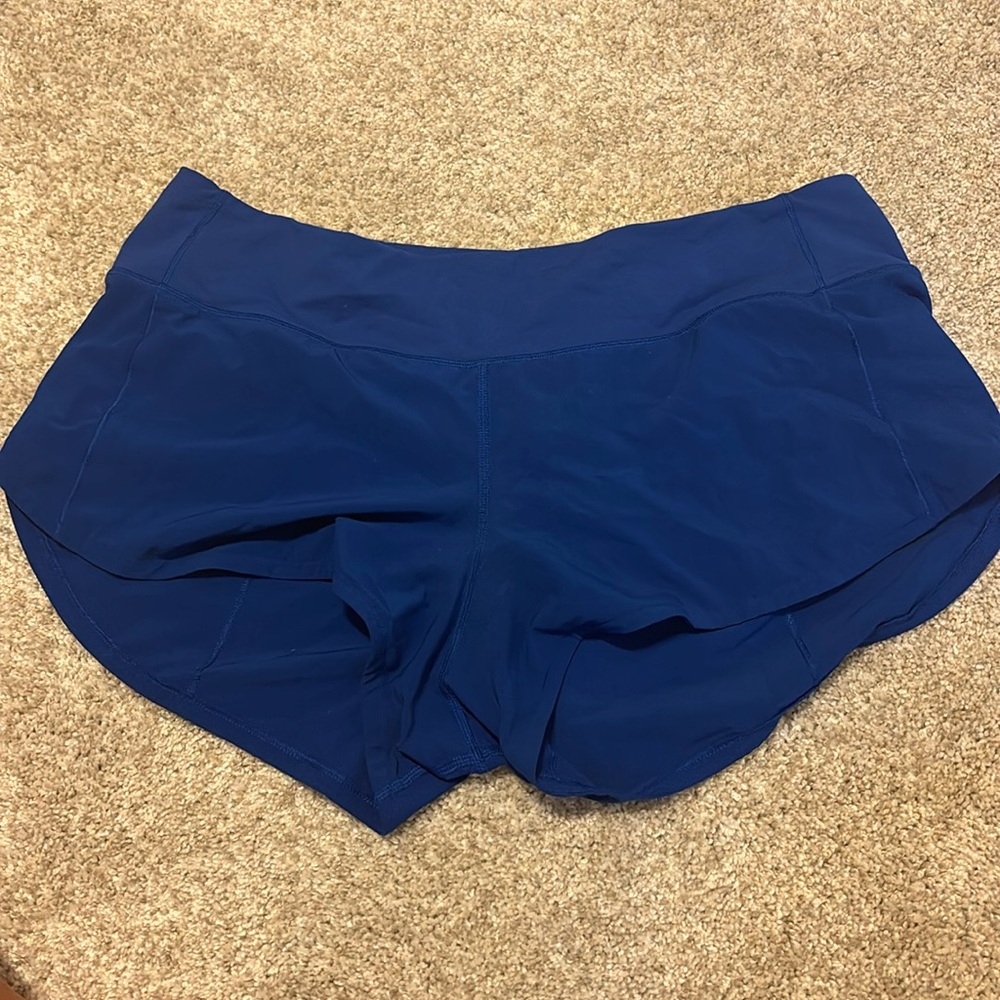 Lululemon speed up low rise 2.5 inch shorts. Size 8. Color no longer sold.